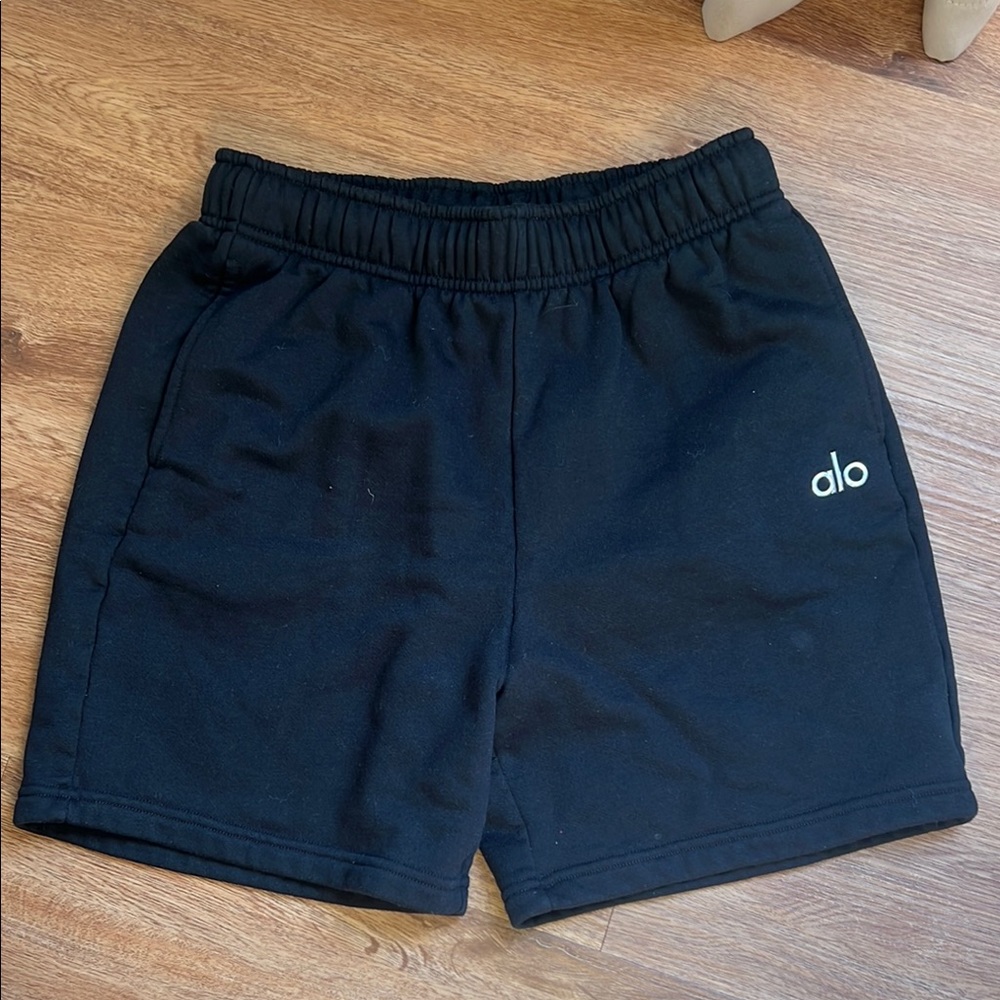 Alo Black Athletic Shorts